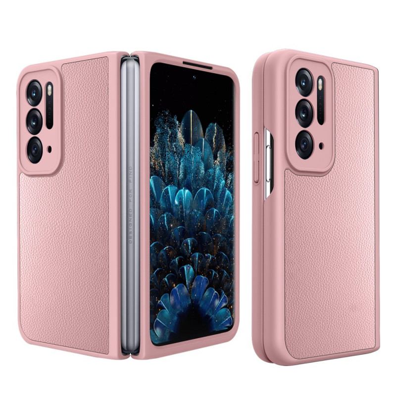 Coque Oppo Find N Style Cuir Litchi avec Protecteur Écran