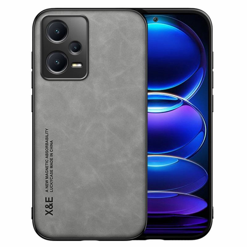 Coque Xiaomi Redmi Note 12 Pro Plus Cuir Effet Cuir X&E