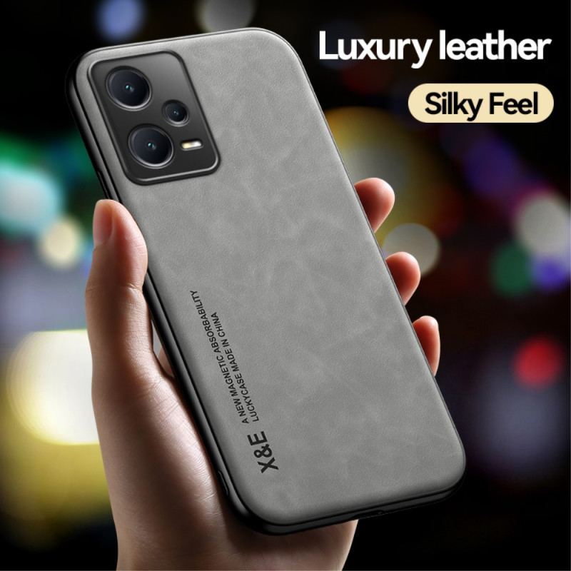 Coque Xiaomi Redmi Note 12 Pro Plus Cuir Effet Cuir X&E