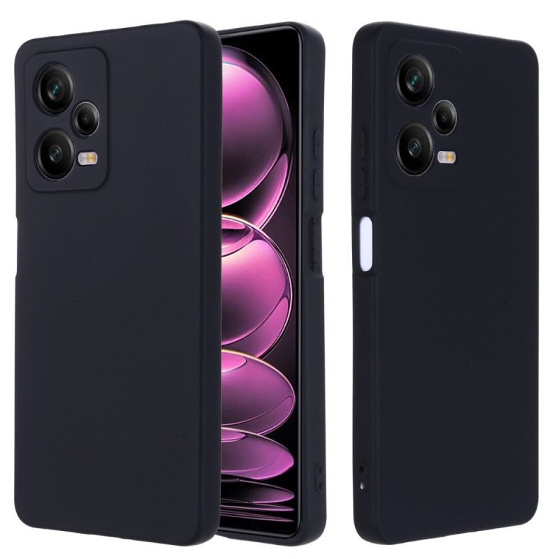 Coque Xiaomi Redmi Note 12 Pro Plus Silicone Liquide avec Lanière