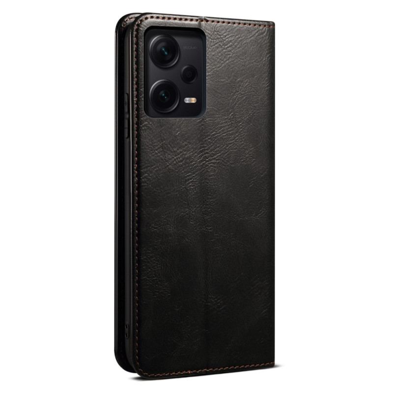 Flip Cover Xiaomi Redmi Note 12 Pro Plus Simili Cuir Ciré