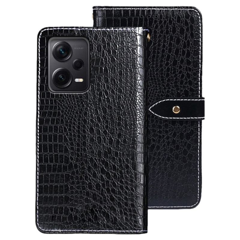 Housse Xiaomi Redmi Note 12 Pro Plus Crocodile IDEWEI