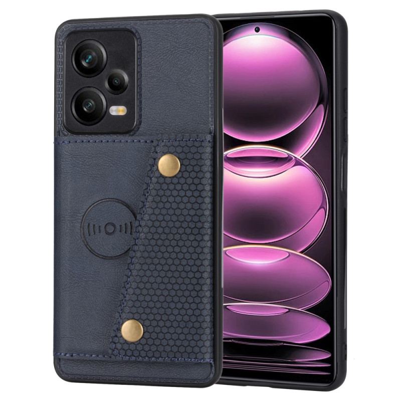 Coque Xiaomi Redmi Note 12 Pro/Poco X5 Pro 5G Porte-Cartes Support