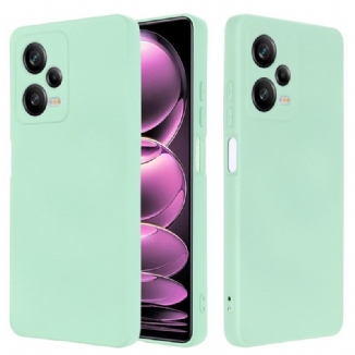 Coque Xiaomi Redmi Note 12 Pro Silicone Liquide avec Lanière