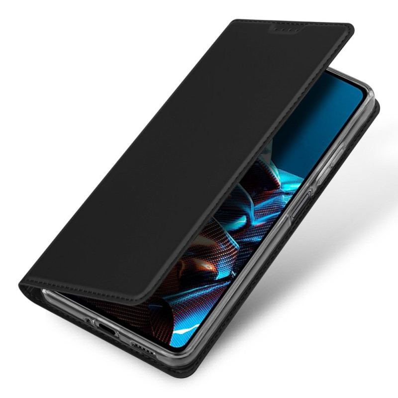 Flip Cover Xiaomi Redmi Note 12 Pro/Poco X5 Pro 5G Skin Pro DUX DUCIS