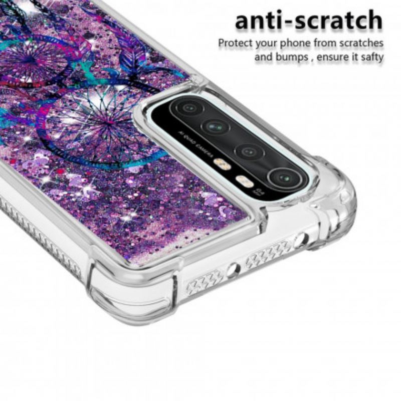 Coque Xaiomi Mi Note 10 Lite Attrape Rêves Paillettes