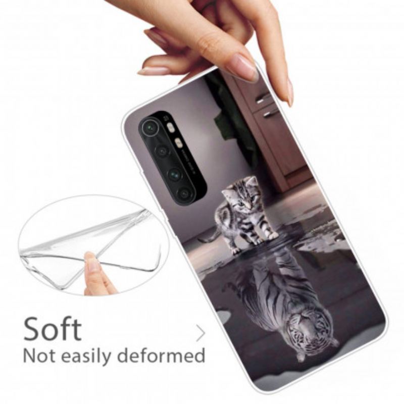 Coque Xiaomi Mi Note 10 Lite Charmant Chat