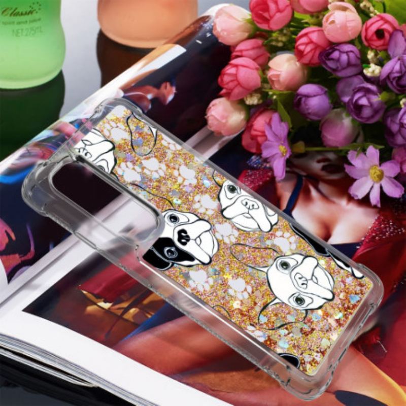 Coque Xiaomi Mi Note 10 Lite Mr Chien Paillettes