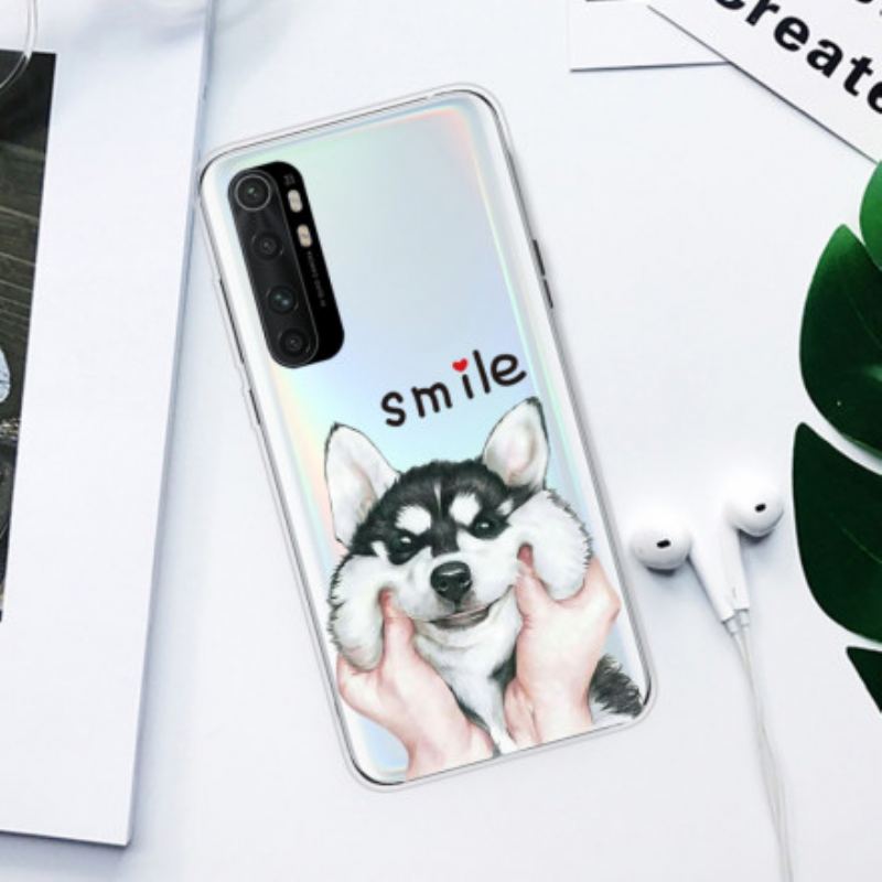 Coque Xiaomi Mi Note 10 Lite Smile Dog