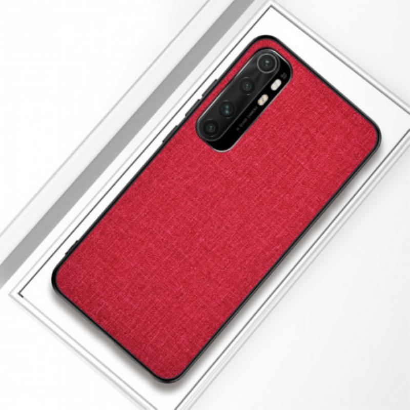 Coque Xiaomi Mi Note 10 Lite Texture Tissu