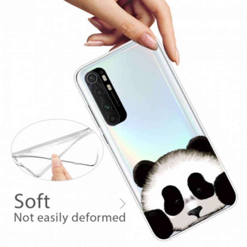 Coque Xiaomi Mi Note 10 Lite Transparente Panda