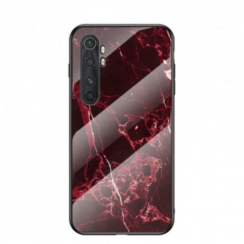 Coque Xiaomi Mi Note 10 Lite Verre Trempé Marble Colors