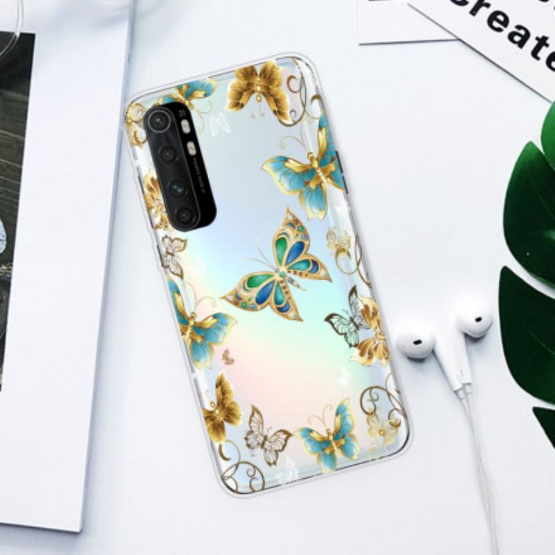 Coque Xiaomi Mi Note 10 Lite Vol de Papillons