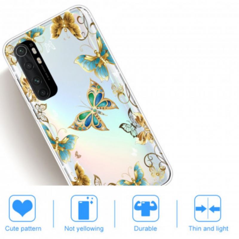 Coque Xiaomi Mi Note 10 Lite Vol de Papillons