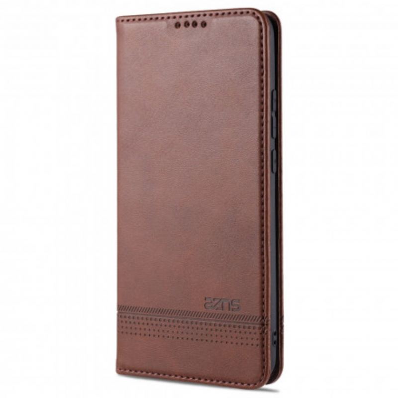 Flip Cover Xiaomi Mi Note 10 Lite Style Cuir AZNS