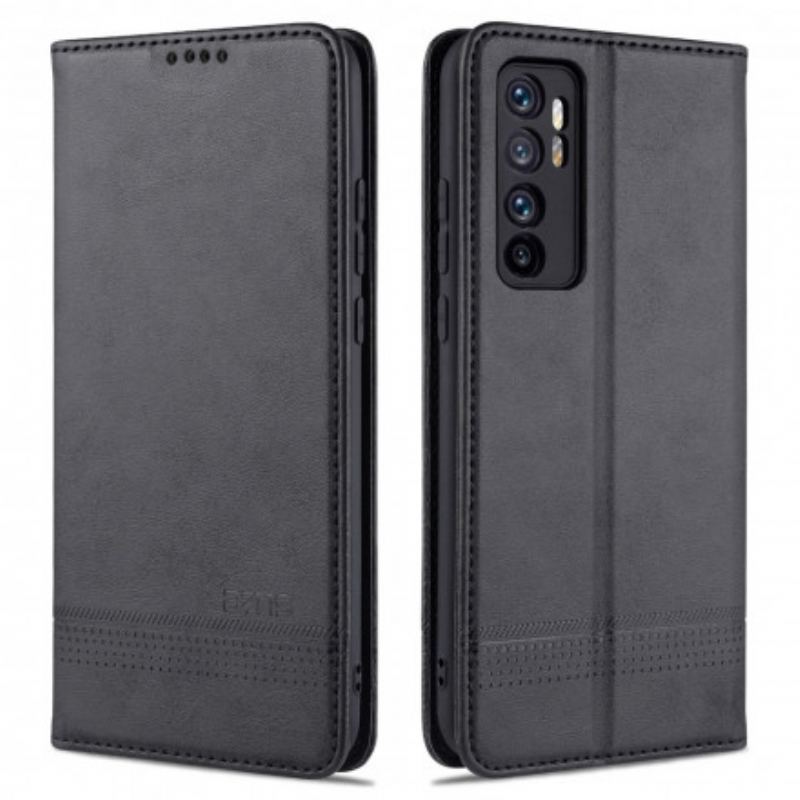 Flip Cover Xiaomi Mi Note 10 Lite Style Cuir AZNS