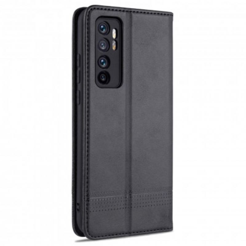 Flip Cover Xiaomi Mi Note 10 Lite Style Cuir AZNS