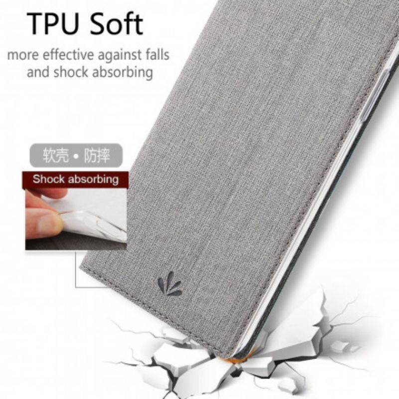 Flip Cover Xiaomi Mi Note 10 Lite Texturée VILI DMX