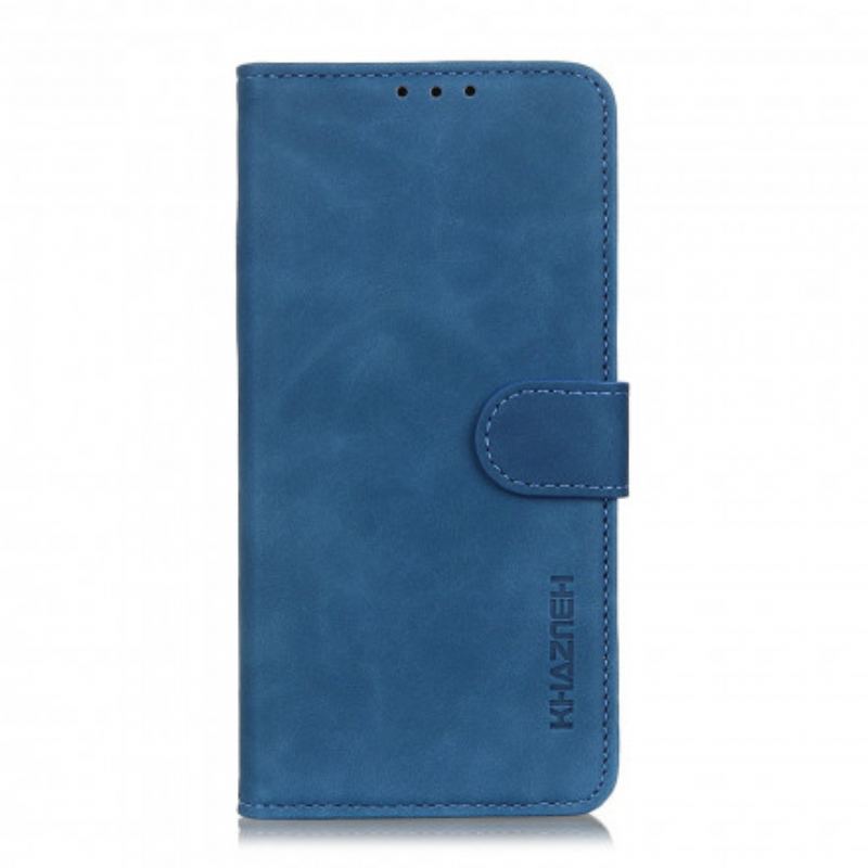 Housse Xiaomi Mi Note 10 Lite Mate Effet Cuir Vintage KHAZNEH