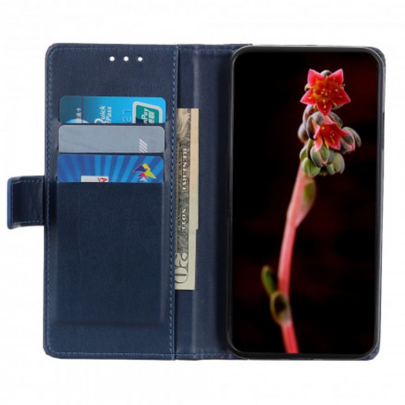 Housse Xiaomi Mi Note 10 Lite Version Cuir Fendu