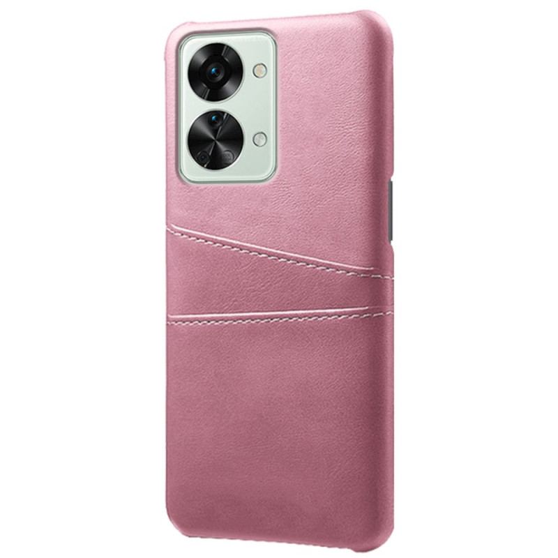 Coque OnePlus Nord 2T 5G Simili Cuir et Plastique Rigide