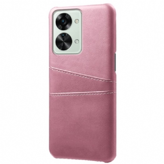 Coque OnePlus Nord 2T 5G Simili Cuir et Plastique Rigide