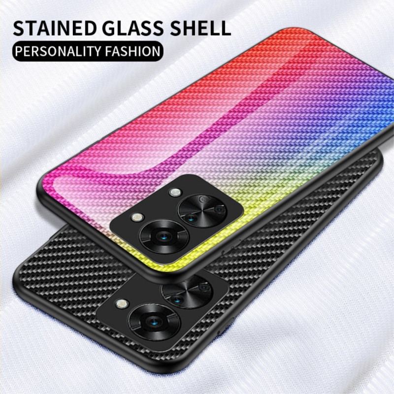 Coque OnePlus Nord 2T 5G Verre Trempé Fibre Carbone