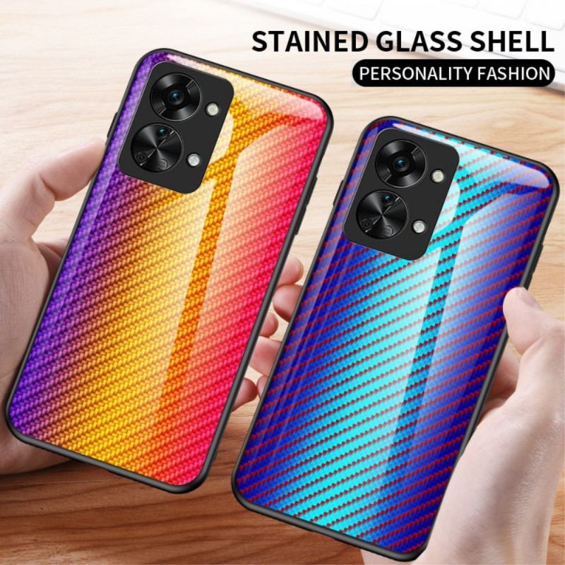 Coque OnePlus Nord 2T 5G Verre Trempé Fibre Carbone