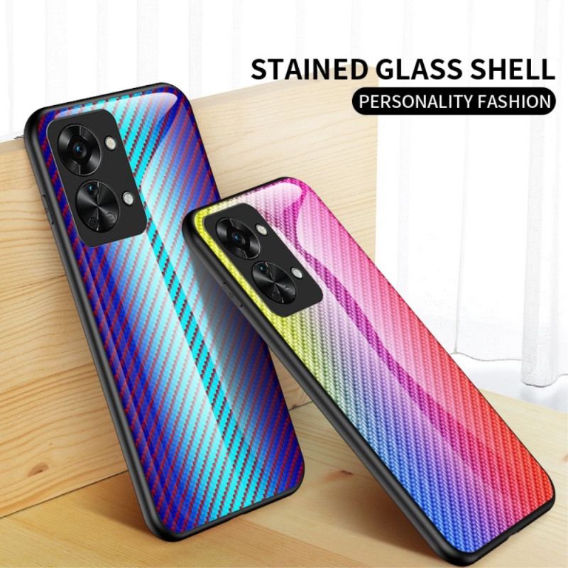 Coque OnePlus Nord 2T 5G Verre Trempé Fibre Carbone