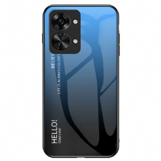 Coque OnePlus Nord 2T 5G Verre Trempé Hello