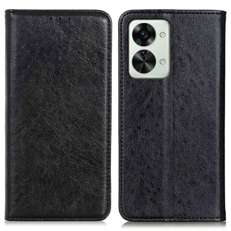 Flip Cover OnePlus Nord 2T 5G Simili Cuir Texturé