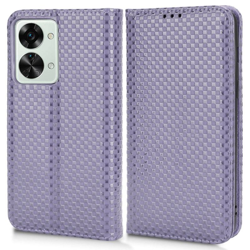 Flip Cover OnePlus Nord 2T 5G Texture Grille