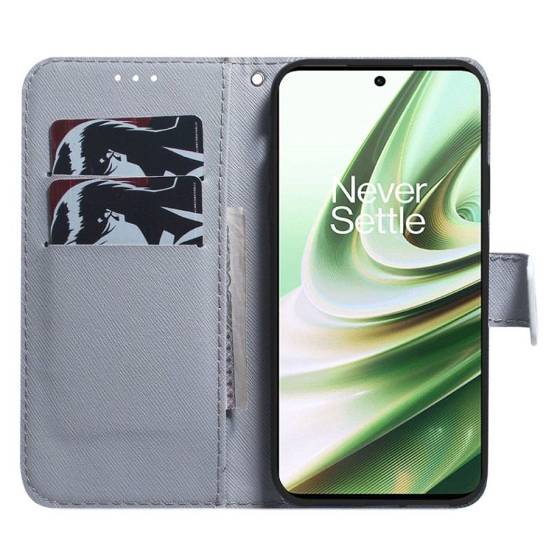 Housse OnePlus Nord 2T 5G Hiboux à Lanière