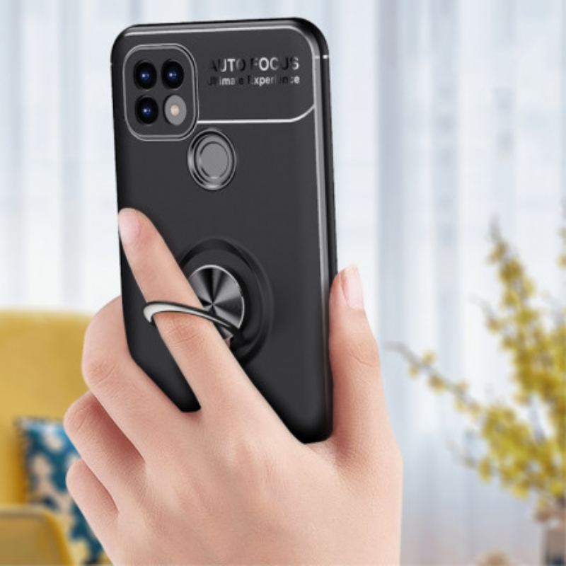 Coque Realme C21 Anneau Rotatif