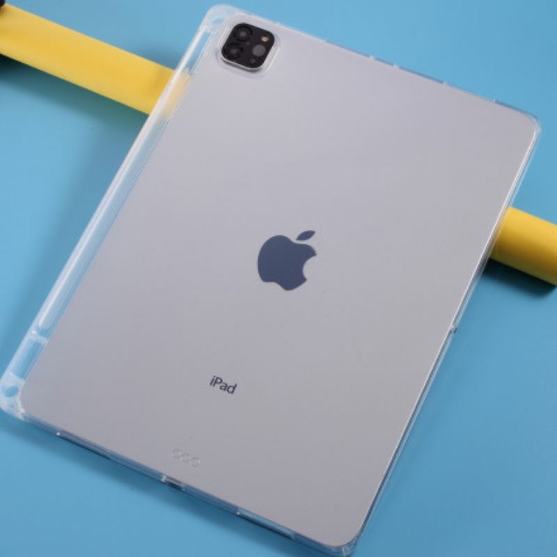 Coque iPad Pro 11" Silicone Transparent Porte-Stylet