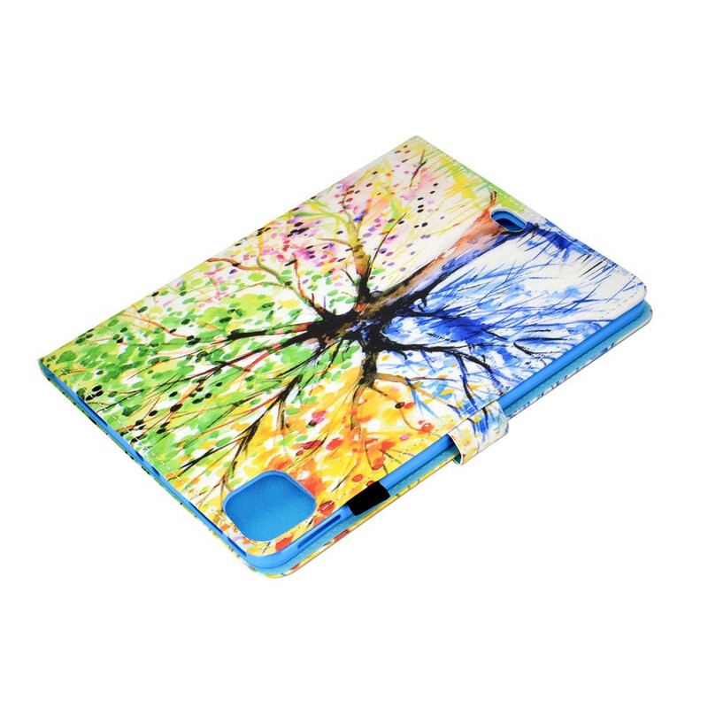 Housse iPad Air (2022) (2020) / Pro 11" Arbre Aquarelle