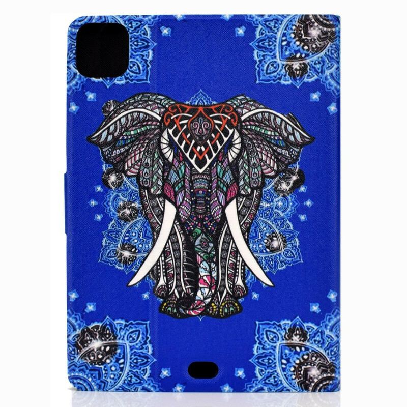 Housse iPad Air (2022) (2020) / Pro 11" Éléphant Mandala