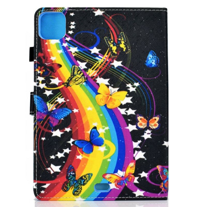 Housse iPad Air (2022) (2020) / Pro 11" Rainbow Butterflies