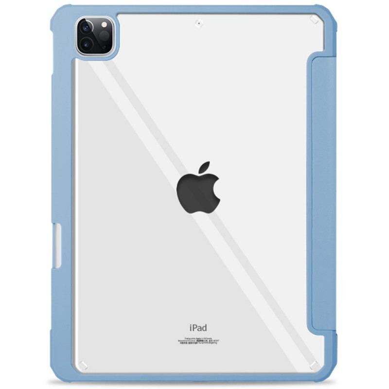 Smart Case iPad Pro 11" (2022) (2021) Hybride Dos Transparent Porte-Stylet