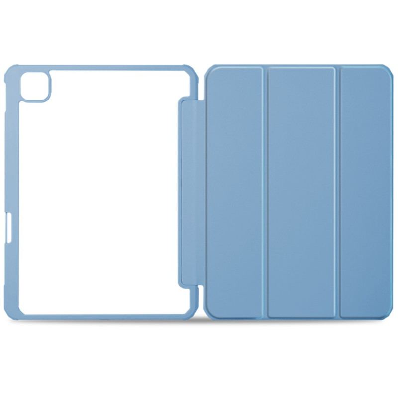 Smart Case iPad Pro 11" (2022) (2021) Hybride Dos Transparent Porte-Stylet