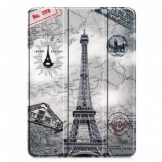 Smart Case iPad Pro 11" (2022) (2021) Tour Eiffel Porte-Stylet