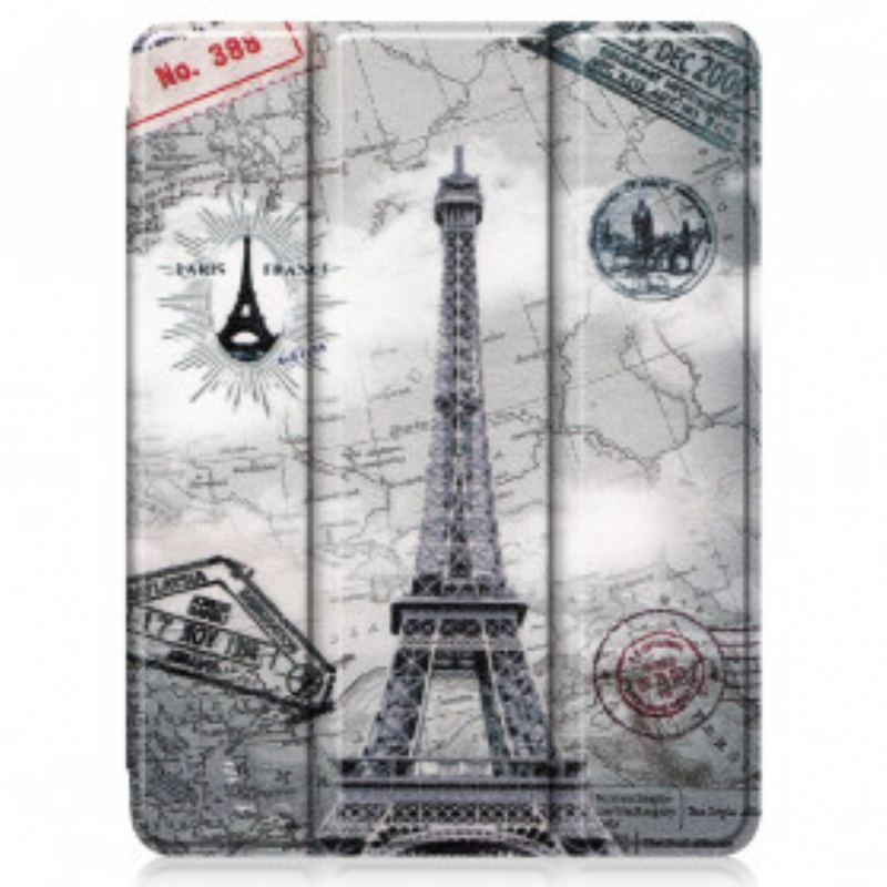 Smart Case iPad Pro 11" (2022) (2021) Tour Eiffel Porte-Stylet