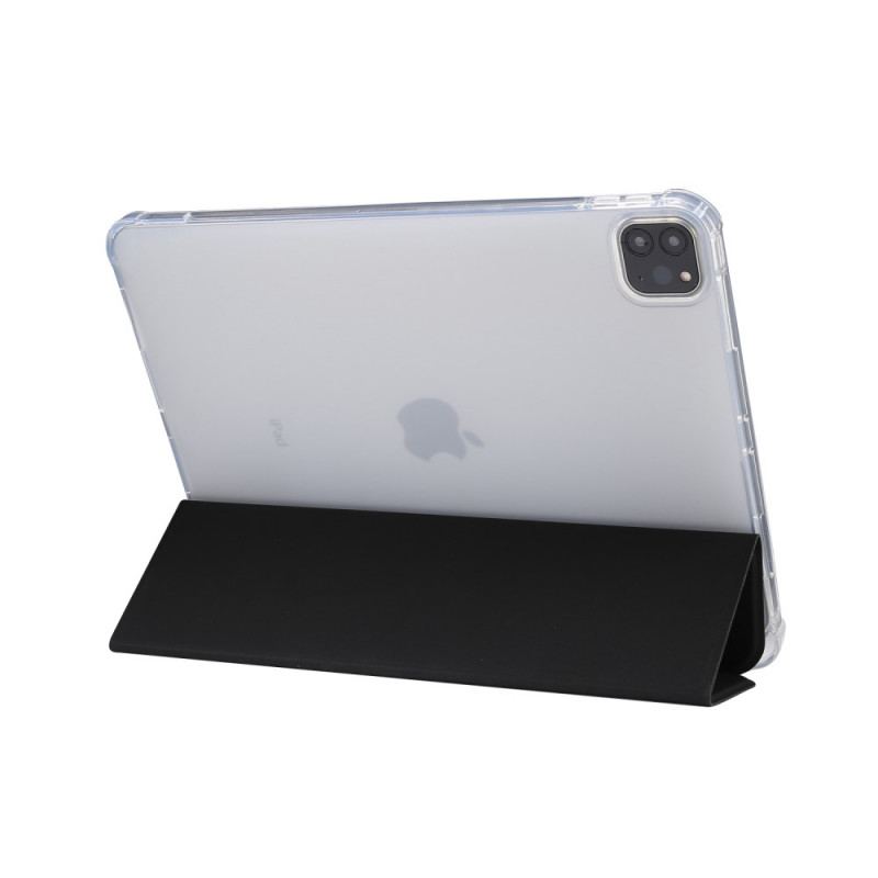 Smart Case iPad Pro 11" Simili Cuir et Dos Transparent