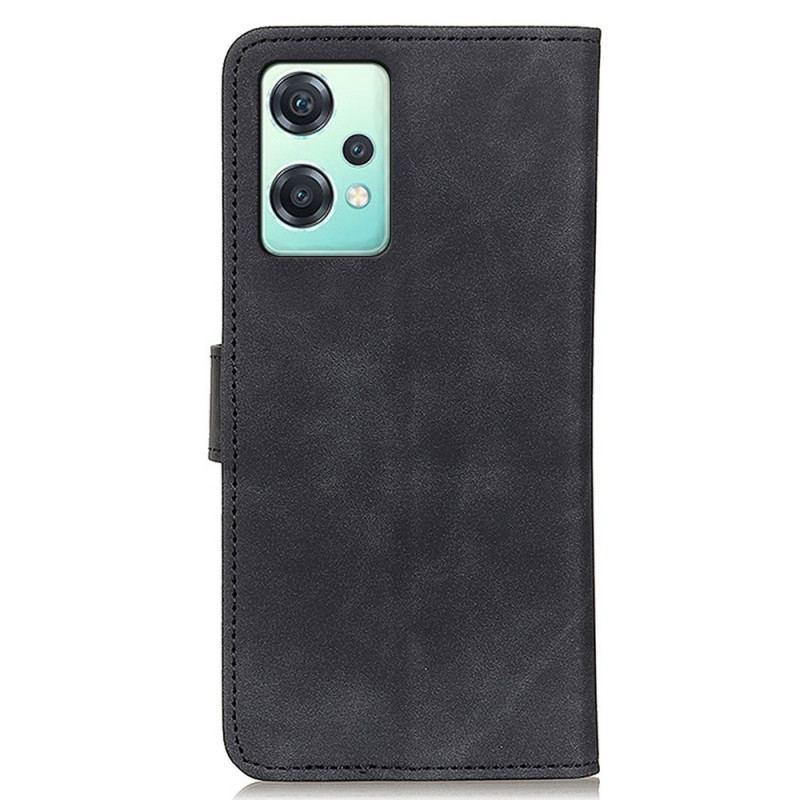 Housse OnePlus Nord CE 2 Lite 5G Effet Cuir Vintage KHAZNEH