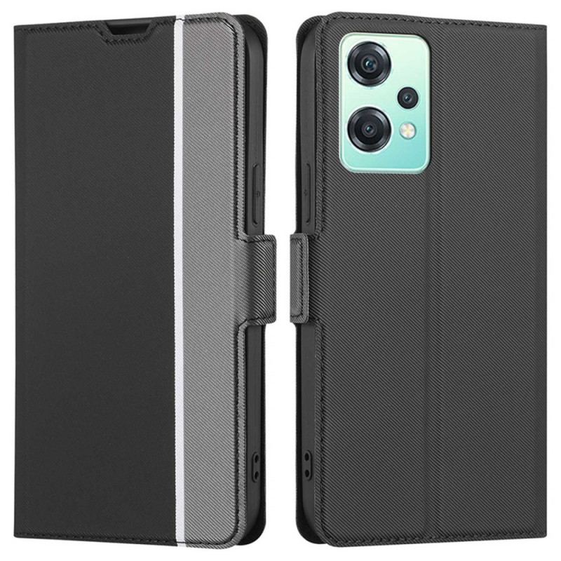 Housse OnePlus Nord CE 2 Lite 5G Style Cuir Bicolore