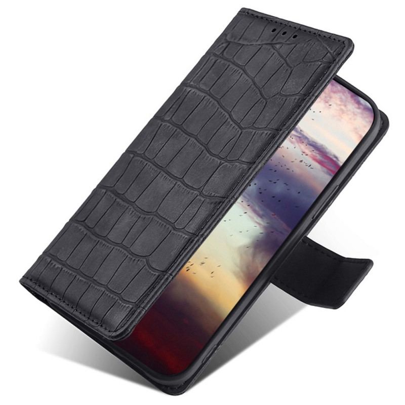 Housse OnePlus Nord CE 2 Lite 5G Style Peau de Crocodile