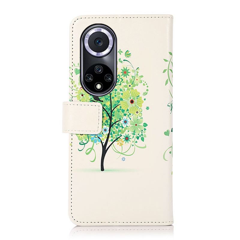 Housse Honor 50 / Huawei Nova 9 Arbre Fleuri