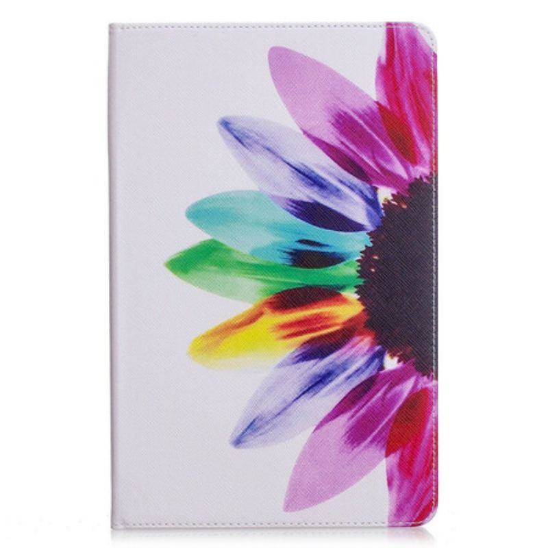 Étui Samsung Galaxy Tab S6 Lite Fleur Aquarelle