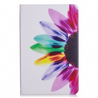 Étui Samsung Galaxy Tab S6 Lite Fleur Aquarelle