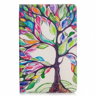 Étui Samsung Galaxy Tab S6 Lite Peinture Arbre